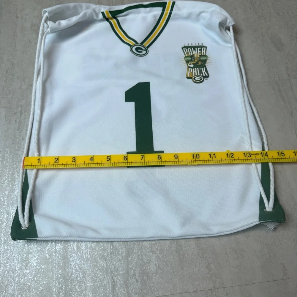Green Bay Packers Drawstring Bag Micah Parsons cinch sak